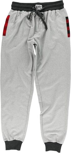 Lazy One Men's Jogger Sweatpants, Cozy, Warm, Pockets in Kuwait