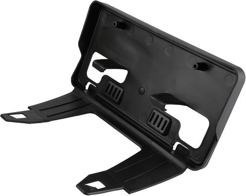 PC3Z-17A385-AA Front Bumper License Plate Frame Bracket Compatible with Ford F250 Super Duty F350 Super Duty F450 Super Duty 2023-2024 License Frame Holder Mounting Kit Black in Saudi Arabia
