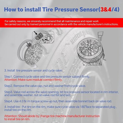 4 قطع مستشعر نظام مراقبة ضغط الإطارات، 315 ميجا هرتز TPMS متوافق مع Ford F-150/Flex/Fusion/GT، Lincoln Continental/MKX/Mark LT يستبدل OE F2GZ-1A189-A in Kuwait