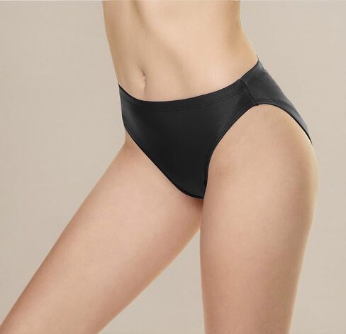 Bellecarrie Women's Bikini Bottoms Swimsuit High Cut Tankini Bottoms Mid Rise Swim Briefs in Kuwait