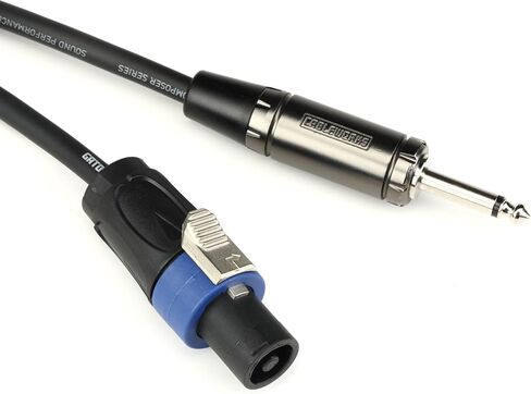 Cableworks By Gator Cases Composer Series Deluxe 3 Foot TS to Twist Lock Connector Speaker Cable; (GCWC-SPK-03-1TL) in Saudi Arabia