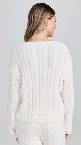 Z SUPPLY Women's Carol Cable Long Sleeve Top in Saudi Arabia