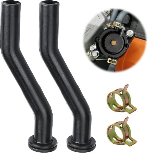 596163 خرطوم تفريغ مضخة الوقود متوافق مع John Deere D125 D130 D140 D160 D170، خط المطاط الفراغي يستبدل 593998 797408 محركات عمودية لجرار العشب in Kuwait