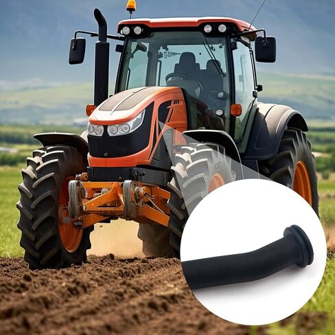 596163 خرطوم تفريغ مضخة الوقود متوافق مع John Deere D125 D130 D140 D160 D170، خط المطاط الفراغي يستبدل 593998 797408 محركات عمودية لجرار العشب in Kuwait