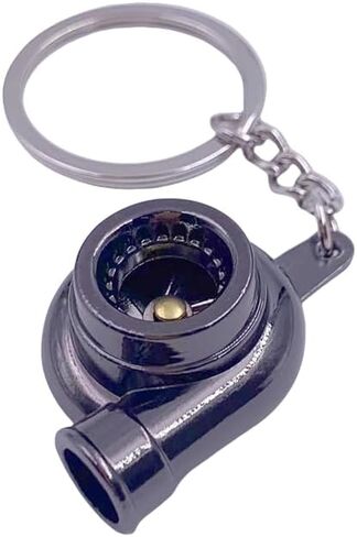 Auto Parts Metal Key Chain Set Spinning Turbo Keychain, Six Speed Manual Gearbox Keychain in Kuwait