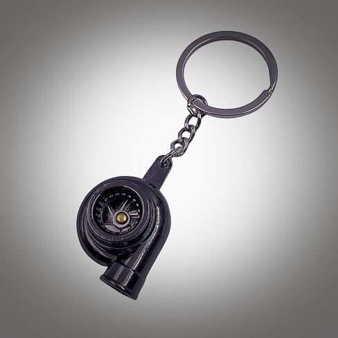 Auto Parts Metal Key Chain Set Spinning Turbo Keychain, Six Speed Manual Gearbox Keychain in Kuwait