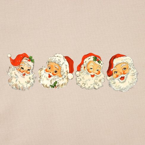 IZYJOY Girls Christmas Sweatshirts Kids Cute Santa Claus Graphic Crewneck Pullover Tops Xmas Long Sleeve Holiday Shirts in Kuwait