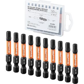 Hex Bit Set,Impact Hex Head Allen Wrench Drill Bit Set 20pcs (Metric&SAE),1/4" Hex-Shank S2 Steel Allen Key Bits,CNC Machined Tips With Magnetism, 2" Long Driver Bit With Storage Box