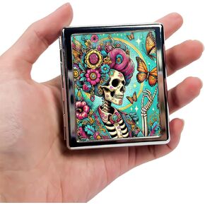 8-Compartment Pill Box Organizer Portable and Stylish Medicine Case, Versatile Storage for Medication - Ideal Travel Accessory & Unique Gift Idea (Starlight Cowgirl Ride)
