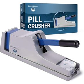 Hospital Grade Pill Crusher - 1 Pill Crusher Grinder for Fine Powder - for Home, Hospitals, and Nursing Homes (Pouches Not Included)