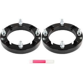 SCITOO 1" Wheel Spacers 2Pcs 4x156 12x1.5 131mm Black Wheel Adapters for Polaris General 1000 2017 2022,for Polaris General 1000 EPS 2016-2020,for Polaris General 1000 EPS Deluxe 2016-2022