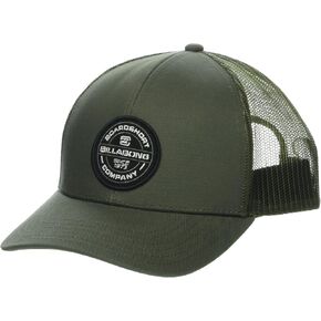 Billabong Men's All Day Adjustable Mesh Back Trucker Hat, Military