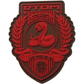 Don't Tread On Me (DTOM) PVC Morale Patch