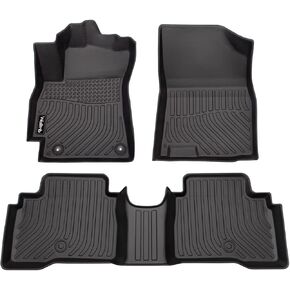 Car Floor Mats & Cargo Trunk Liners Custom Fit for Hyundai Elantra & Elantra N 2021-2024 All Weather Floor Mats for Elantra 2021 2022 2023 Durable Floor Liners Accessories for Hyundai Elantra