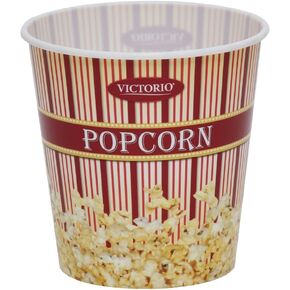 VKP1166 Popcorn Bucket, Small, Burgundy
