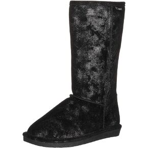 BEARPAW Women’s Emma Tall Classic Suede Slip On Boots, Comfortable Winter Boots, Multiple Sizes