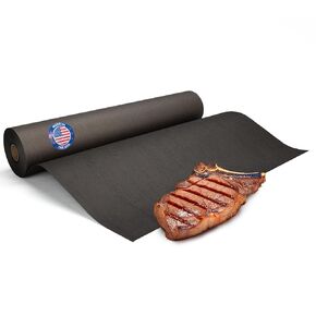 IDL Packaging Black Butcher Paper - 18" x 12000" (1000 ft) - Natural, Unwaxed, Food-Grade - BBQ & Grilling Paper for Meat & Fish