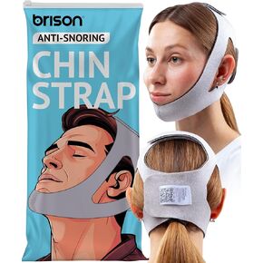 Anti Snoring Chin Strap - Adjustable Snore Stopping Device Face Mask Bandage Keeping Mouth Closed Mouth Nasal Breathing Women Men