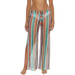 سروال Serenity Harem للسيدات من BECCA، كاجوال، ساق مقسمة، أغطية للشاطئ لتغطية ملابس السباحة النسائية in Kuwait
