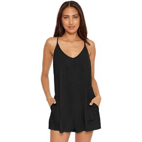 Oasis - Women's Beach Romper with Plunge Neckline, Beach Cover Ups for Women's Swimwear
