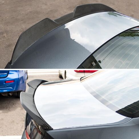 AeroBon Real Carbon Fiber Trunk Spoiler متوافق مع 2017-2023 Audi A5 S5 RS5 Spoiler 4-Door Sportback (نمط MV) in Saudi Arabia