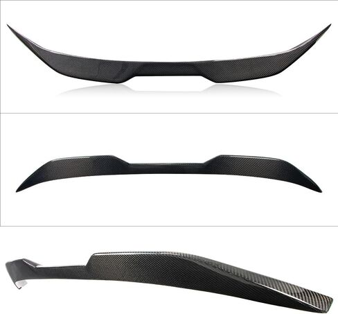 AeroBon Real Carbon Fiber Trunk Spoiler متوافق مع 2017-2023 Audi A5 S5 RS5 Spoiler 4-Door Sportback (نمط MV) in Saudi Arabia