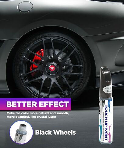 قلم تعبئة الطلاء من YAKEFLY، قلم إصلاح الخدوش لعجلة السيارة اثنين في واحد، قلم إصلاح الخدوش لعجلة السيارة، قلم طلاء حافة السيارة لإزالة الخدوش من عجلة السيارة، سريع وسهل، طلاء لعجلة السيارات (فضي) in Kuwait