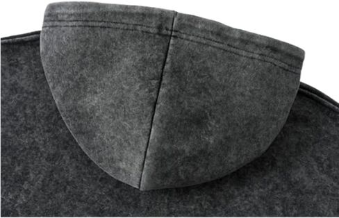 Chaos World Women Oversized Hoodies Acid Wash Pullover Vintage Hoodie Heavyweight Sweatshirt Streetwear in Kuwait