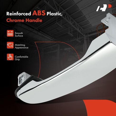 A-Premium Front Left Driver Side Exterior Door Handle with Keyhole Compatible with Chevrolet Equinox 2005-2009, Malibu 2004-2008, HHR 2006-2011 & Suzuki XL-7 2007-2009 & Pontiac G6, Torrent, Chrome in Saudi Arabia