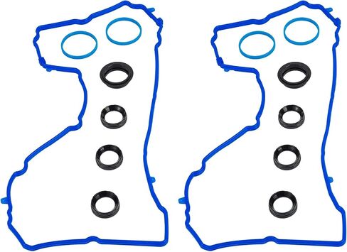 Valve Cover Gasket Set,Compatible with 3.6L Dodge Journey Charger Avenger,Ram 1500, ProMaster,Chrysler 200 300,Jeep Cherokee, Wrangler-Replace VS50805R 5184596AE in Saudi Arabia