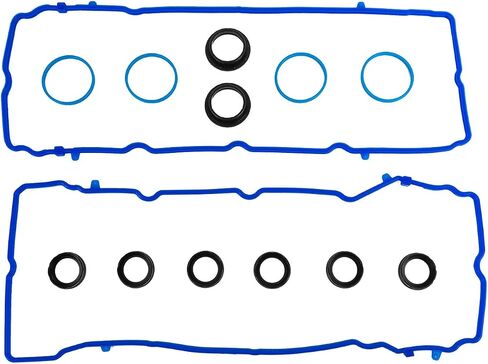 Valve Cover Gasket Set,Compatible with 3.6L Dodge Journey Charger Avenger,Ram 1500, ProMaster,Chrysler 200 300,Jeep Cherokee, Wrangler-Replace VS50805R 5184596AE in Saudi Arabia