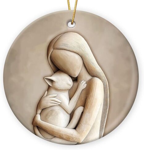Horse Ornaments for Christmas Tree 2024, Horse Gifts for Women, Double Sided Ceramic Ornaments Hanging Decor, Horse Gifts Christmas Keepsake, Christmas Decorations for Tree in Kuwait