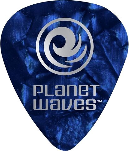 D'Addario Accessories White Pearl Celluloid Guitar Picks, 25 pack, Light in Kuwait