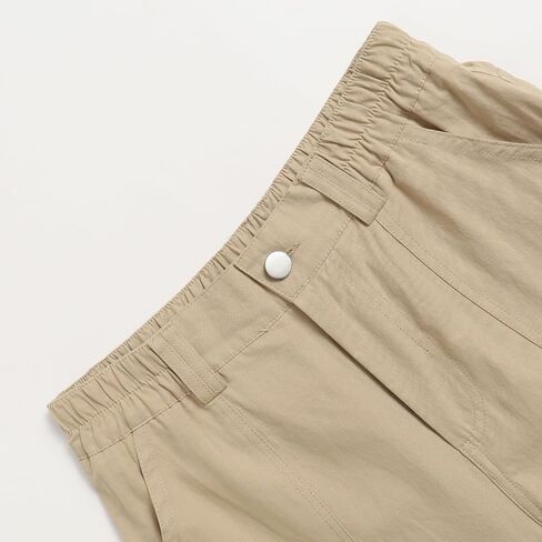 Women's High Waisted Cargo Baggy Wide Leg Loose Casual Stretch Oversized Pants in Kuwait