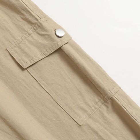 Women's High Waisted Cargo Baggy Wide Leg Loose Casual Stretch Oversized Pants in Kuwait
