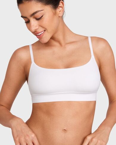 INLYRIC Women's Cotton Bralette - Wireless Unlined Sleep Comfortable Seamless Cami Bra in Saudi Arabia