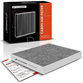 A-Premium Cabin Air Filter with Activated Carbon Compatible with Hyundai & Kia - Kona 18-22, Tucson 16-21, Veloster 19-21, Venue 20-23, Seltos 21-23, Soul 20-23, Sportage 17-22 - Replace# CF12160