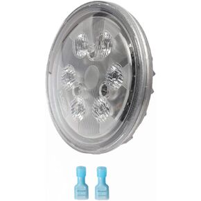 AGP.1978 18W LED Tractor Lamp Par36 Sealed Beam Flood LED Work Light For Tractor, Airplane, Motorcycle, Farm Equipment Light Replacement 5000K IP67 Waterproof