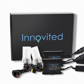 Innovited H7 8000K HID Xenon Bulbs Bundle with 35W AC Slim Ballast (Lighting Blue)