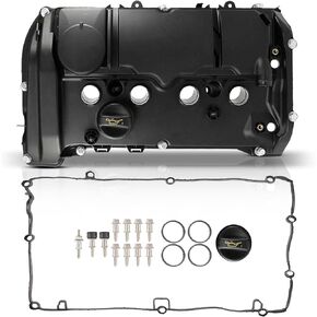 A-Premium Engine Valve Cover Kit Compatible with Mini Cooper 2011-2015, Cooper Paceman 2013-2016, Cooper Countryman 2011-2016, L4 1.6L DOHC, Replace # 11127646552, 11127603390