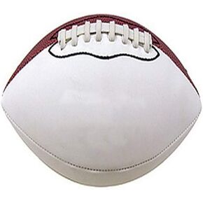 Baden Mini 8.5-Inch Size Autograph Football with 2 Brown and 2 White Panels