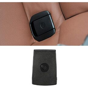 Jaronx for BMW Child Seat Anchor Cover, Rear Row Seat Safety Belt Anchor Cover for BMW Isofix Cover 1 Series E81 E82 F20 F21 /2 Series F22 F87 F23 / 3 Series E90 E91 F30 F31 F34 F80/X1 E84 (Black)