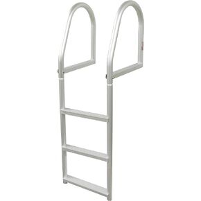 Extreme Max 3005.4105 Weld-Free Fixed Dock Ladder - 4-Step