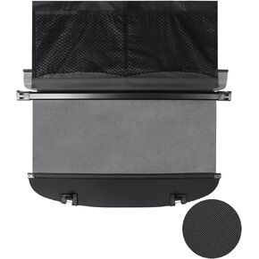Autorder Upgraded Cargo Cover Custom Fit for Mazda CX-5 CX5 2017-2024 Accessories Trunk Shade Cover No Gap with Storage Cargo Net Retractable Security Shield Shade