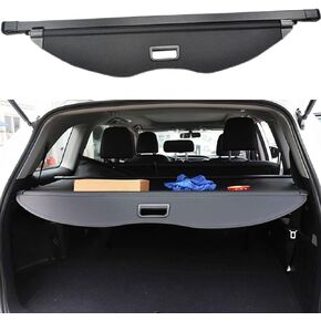 Black Retractable Rear Trunk Cargo Luggage Security Shade Cover Shield for Ford Escape 2013 2014 2015 2016 2017 2018 2019