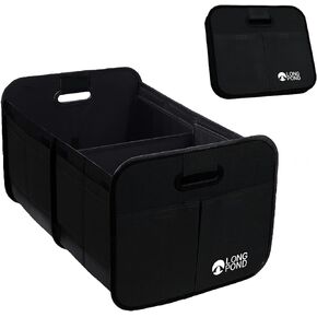 Car Trunk Organizer, Storage for SUVs or Sedans, Foldable Cargo Storage Containers with 9 Pockets and Reinforced Handles, with Non-Slip Bottom, Collapsible Storage for SUVs, Sedans, or Any Cars.