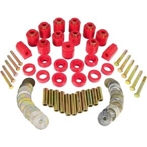 Prothane 1-113 Red 1" Lift Body Mount for YJ