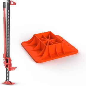 BUNKER INDUST Off-Road Base Compatible with Lift Jack,Farm Jack Board Mate Support Plate Sand Mud Snow Recovery Accessories for Truck Jeep ATV SUV UTV
