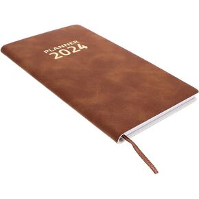 OHPHCALL 2024 Agenda Book daily planner schedule notepad notebook with dividers schedule notebooks yearly notebook agenda notebook portable notepad dividing line office Paper delicate