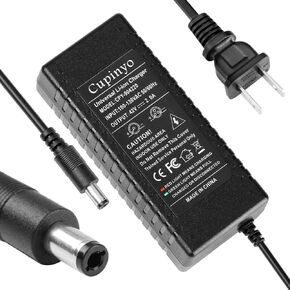 Upgraded 42V Charger 1 Prong Fast 2A for 36V Lithium Ebike Escooter, Compatible with 36 Volt gotrax Electric Bike Scooter Charger